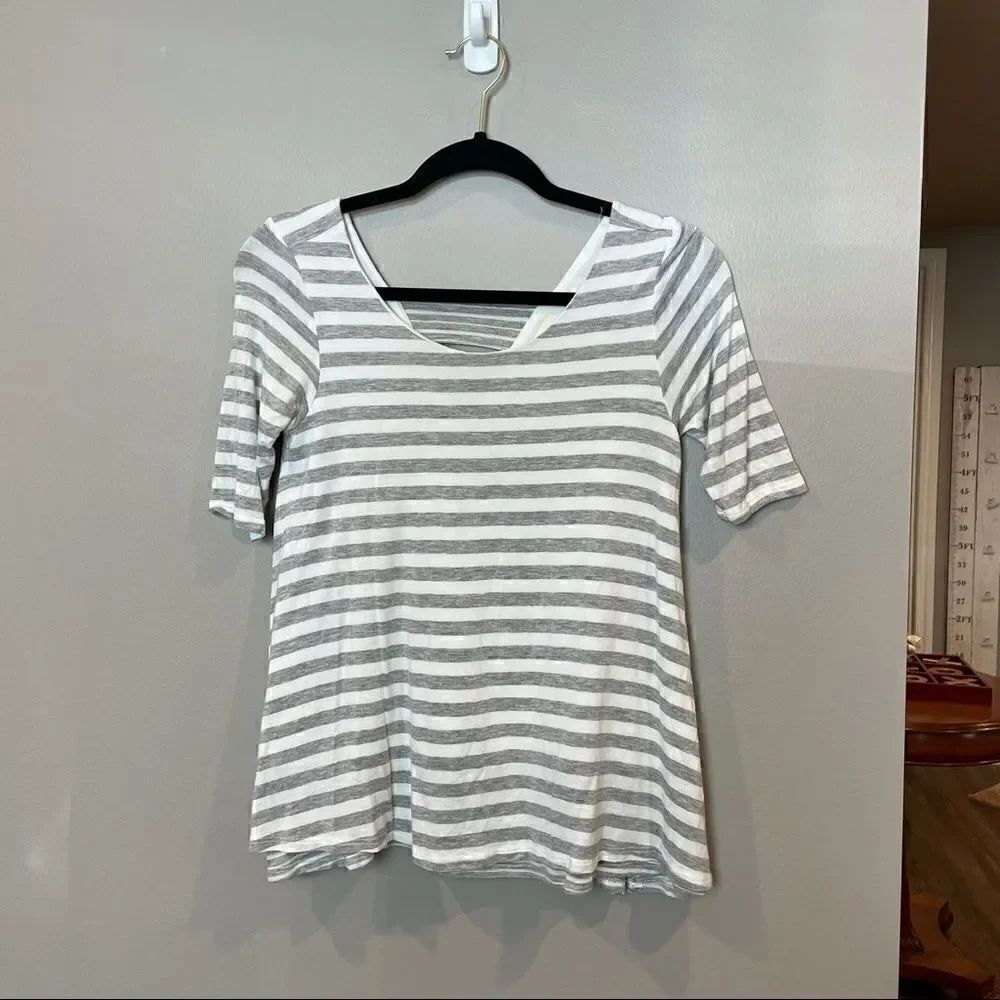 Puella Anthropologie Striped A line Top XSP